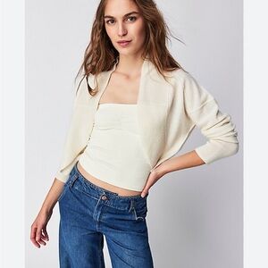 Elegant Cream Women's Sweater